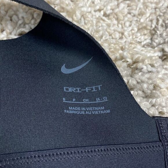 Nike Women’s Black Dri Fit Sports Bra Size Small NEW - Picture 5 of 6